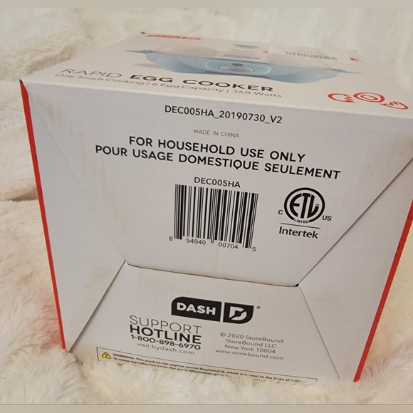 DASH Rapid Egg Cooker: 6 Egg Capacity - Picture 6 of 8